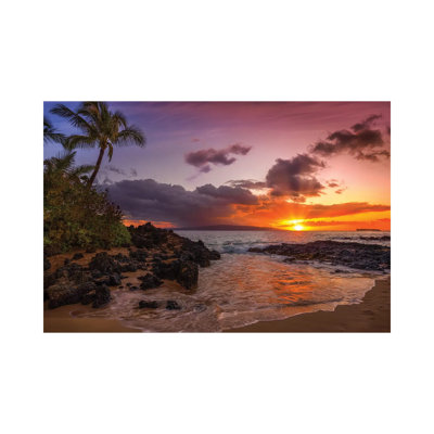 Sunset At Secret Beach by Jonathan Ross Photography - Wrapped Canvas Print