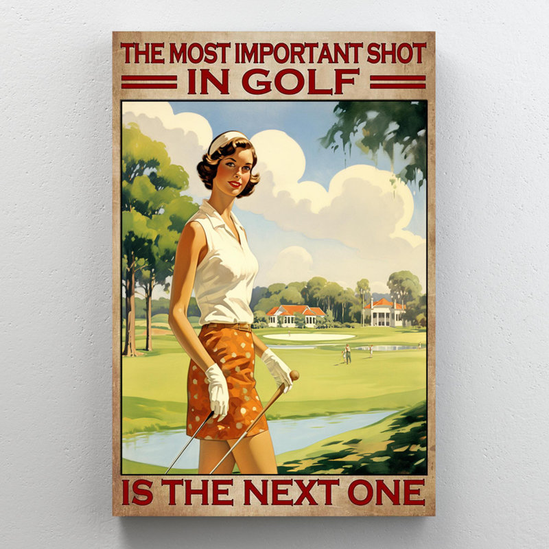 Marietheres, le coup le plus important du golf 2, H 14 po x l 11 po x P 1,25 po