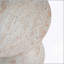 Outdoor/Indoor Lightweight Concrete Side Table with Elegant Travertine Finish, Multi-Functional and Durable Design