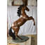 Statue Nifao, taille réelle, sculpture cheval en bronze, L 72 po x l 34 po x H 88 po