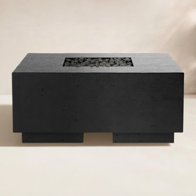 Ella Concrete Outdoor Fire Table
