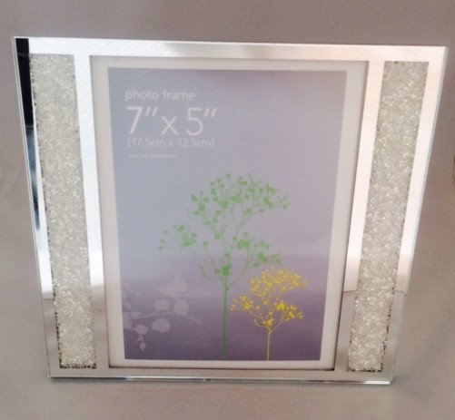 Cadre photo crystal Esme, 5 po x 7 po