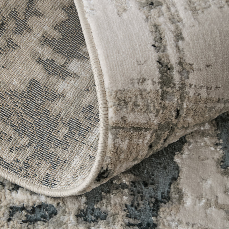 Devia Abstract Indoor Rug, Rectangle 9'2" x 12'