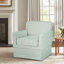 Fauteuil décoratif vert menthe