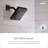 Isabel Multi Function Fixed Shower Head with Immersion-778076900