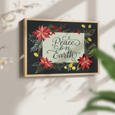 Bright Christmas Night II - Reproduction encadrée - Restickable