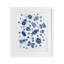 Indigo Bugs & Dots, reproduction encadrée sous verre, conception de Connie Summers-293673403-293673407