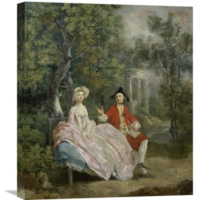 " Conversation In A Park " by Thomas Gainsborough