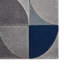 Matrix area rug Machine Woven Rectangle Grey-100511861