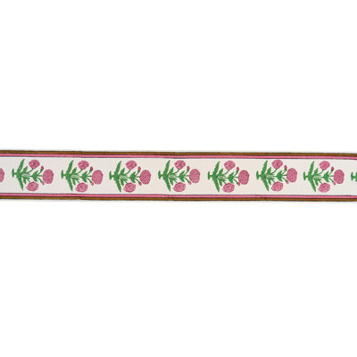 Schumacher X Molly Mahon Poppy Hand Block Trim