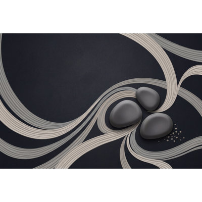 Murales rubans fluides Zen