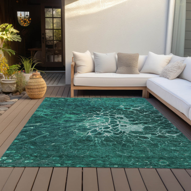 Tapis intérieur / extérieur Tenner avec envers antidérapant, Rectangle de 10 pi x 14 pi