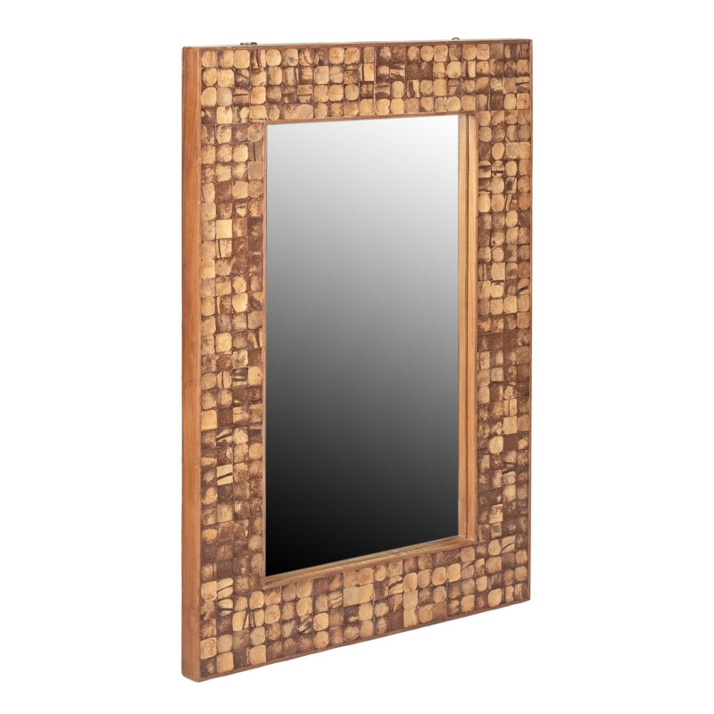 Miroir Abbie, Brun