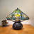 Tiffany Style Daffodil Table Lamp With Mosaic Base