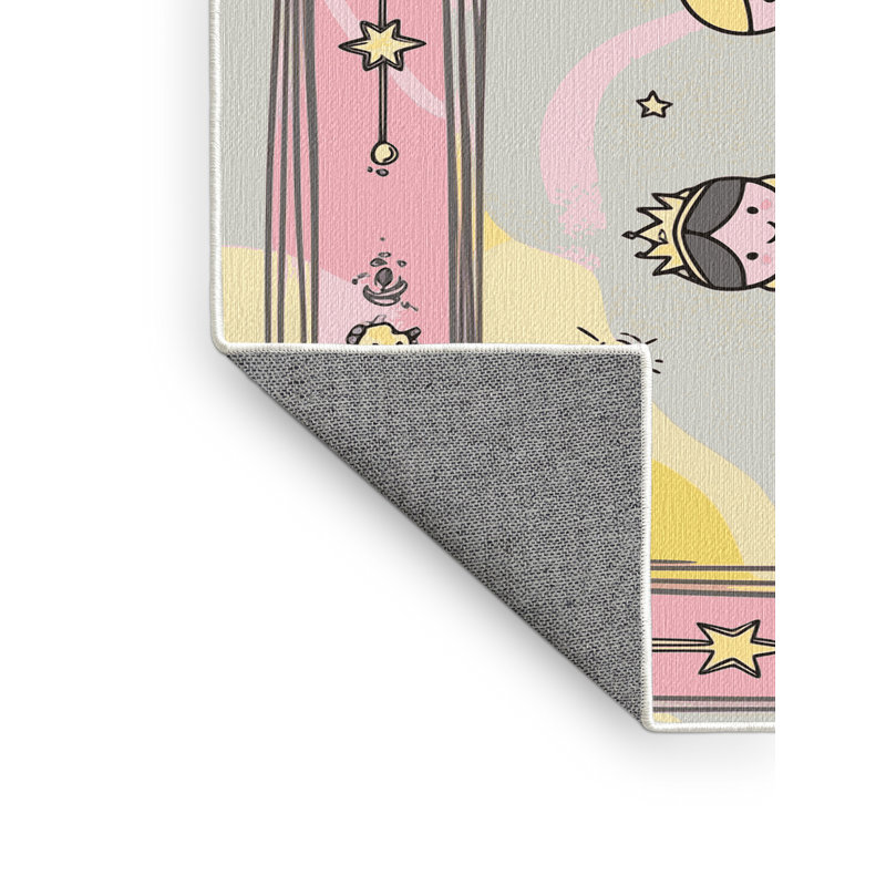 Tapis fantaisie lavable Gemma, Rectangle 4pi x 6 pi