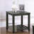 Grey Rectangular End Table