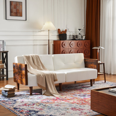 Galipeau 70" Wide Modern Upholstered Tufted Loveseat Sofa