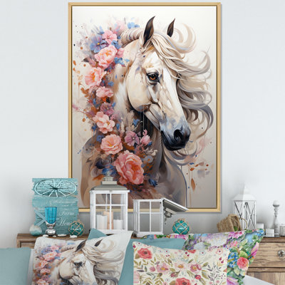 Graffiti Urban Trot majestueux cheval