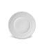 Aegean White Sculpted Dessert Plate