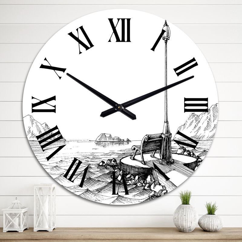 Horloge murale très grande, Grand