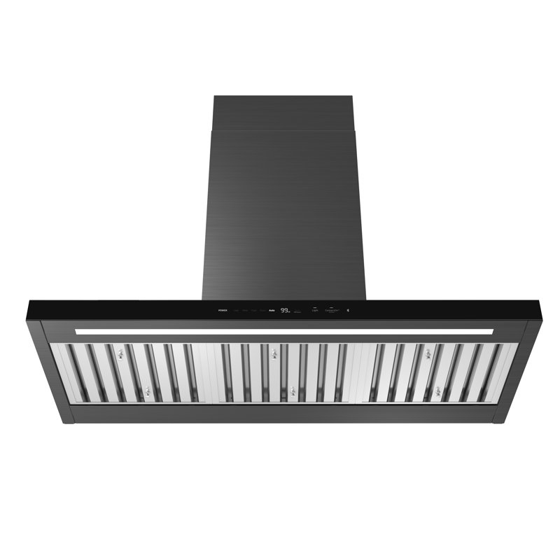48" Chimney Wall Hood, 1,200 CFM (780 CFM Capable), Graphite Stainless