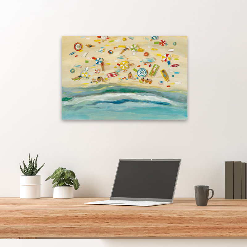Beach Day - Couvertures Beach Beach Parasols Beach Day, H 24 po x l 16 po