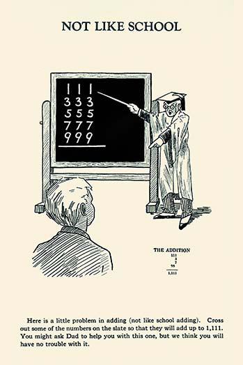 « not like school » par harry houdini, impression, H 36 po x l 24 po