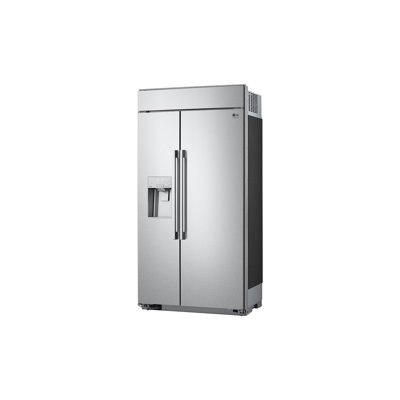 LG STUDIO 26 cu. ft. Smart Side-by-Side Built-In Refrigerator with Ice & Water Dispenser, 42 -  SRSXB2622S