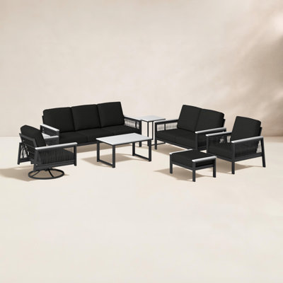 Townsend Sofa Seating Group with Sunbrella Cushions by Birch Lane