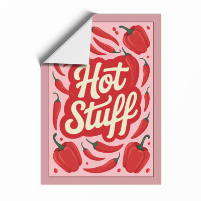 Hot Stuff Retro - Framed Print