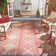 Danya Red/Cream Indoor/Outdoor Area Rug