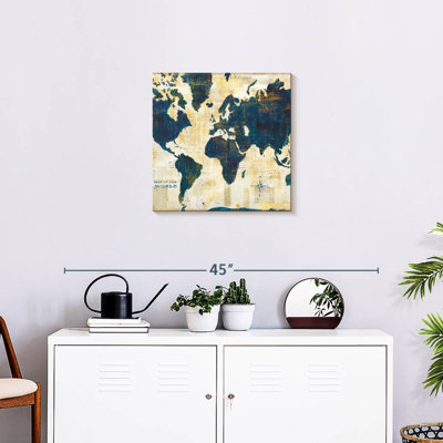 Aliaz Antique World Map Collage II