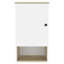 Armoire à pharmacie élégante, deux tablettes internes-94239580