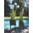 99cm Flowering Tree in Metal Planter