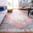 Adelene Oriental Ivory/Pink Area Rug-2047825059