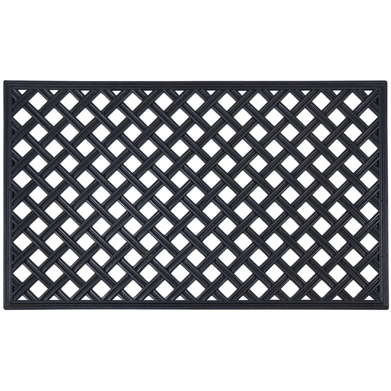Amanollah Non-Slip Outdoor Doormat