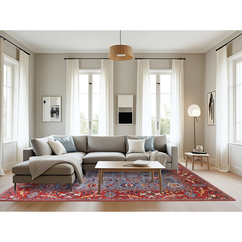 Oriental Indoor Rug, Rectangle 8' x 12'