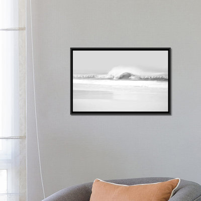 «Wave II», reproduction de photo sur toile en noir