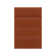 Velvet Wall Panelling in Rust