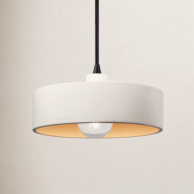 Colgate Single Light Ceramic Dimmable Pendant
