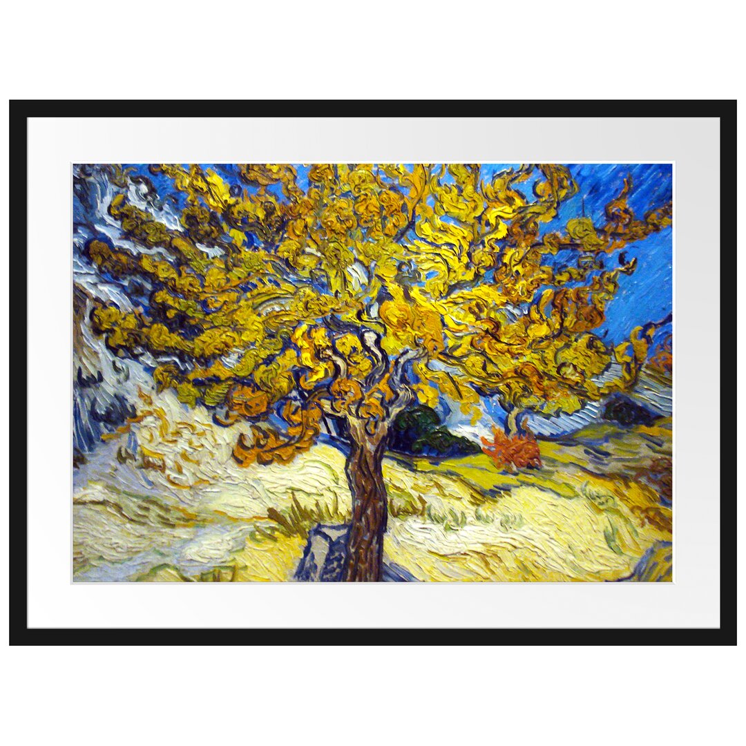 Gerahmter Kunstdruck Mulberry von Vincent Van Gogh