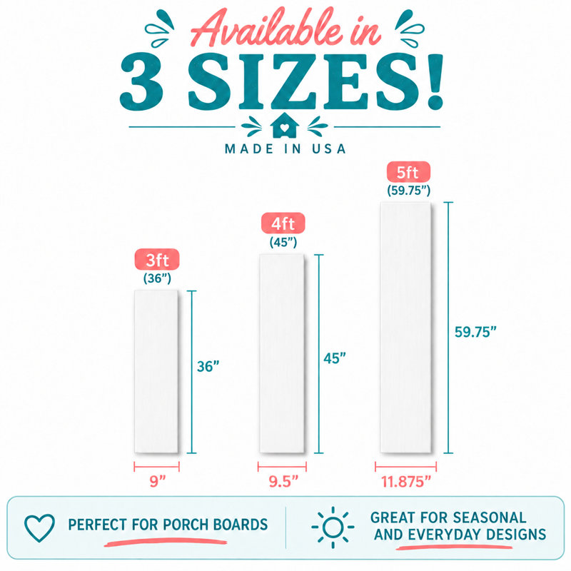 Panneau de véranda et panneau incliné Stay Wild Moon - 36 po, 36 pouces