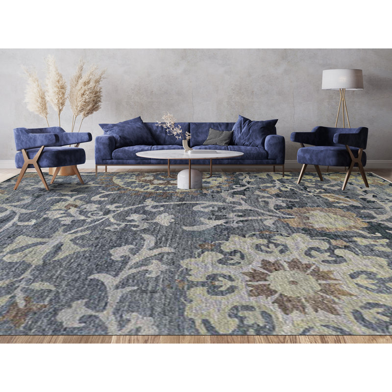 Floral Area Rug, Rectangle 8' x 10'