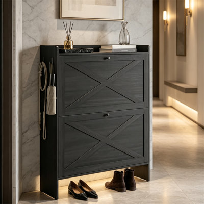Armoire de rangement pour chaussures Farmhouse