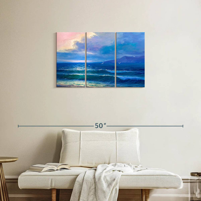 Gillard Sunrise Ocean, H 20 po x l 33 po