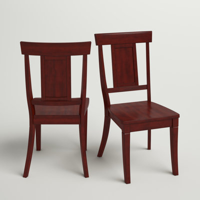 Fortville 17.13'' H Solid Wood Side Chair