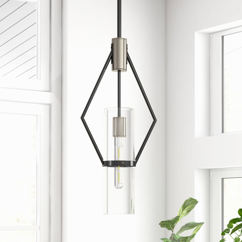 Luminaire suspendu Eliana Everly, Chrome
