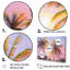 «Rose Radiance Sunset Palm Trees II», reproduction sur toile-97091791-97091797