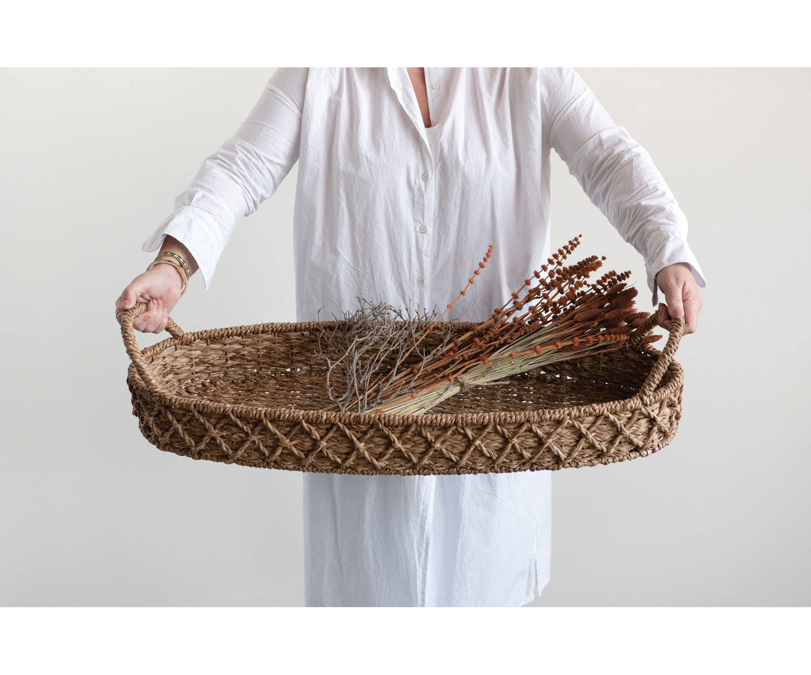 Stanmore Seagrass Decorative Tray