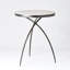 Tripod Table w/Grey Marble Top-Lg